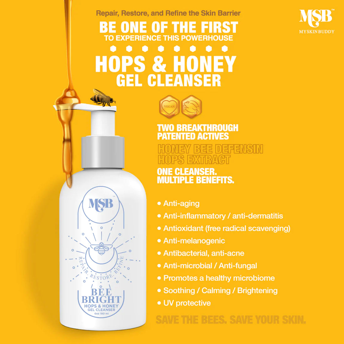 Hops &amp; Honey Gel Cleanser